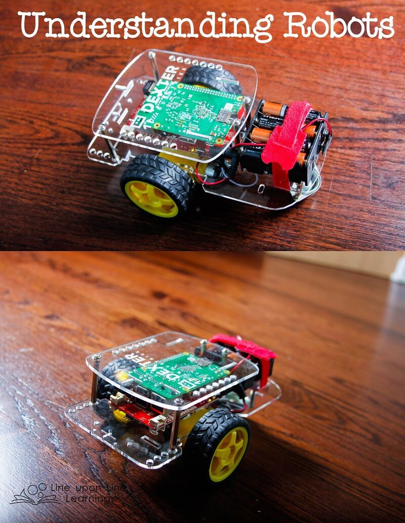 Understanding what a robot can or cannot do is best when you have an actual robot to program! Our GoPiGo is so much fun.
