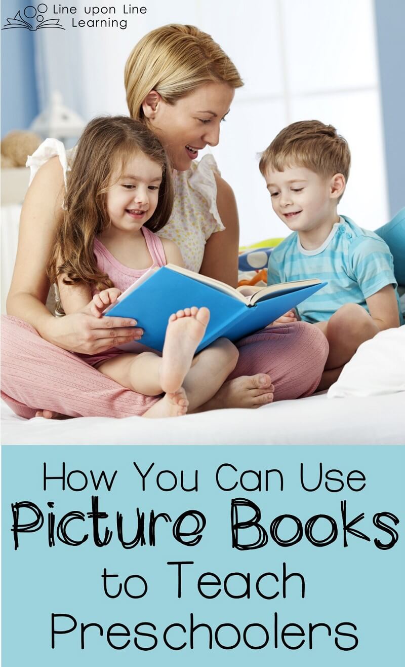 Reading is about finding connections in a text to our world, ourselves, and other books. Use picture books to teach preschoolers and help them begin making those connections