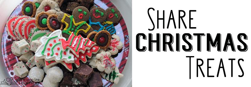 Kids love to share Christmas treats because they know how much they themselves love them!