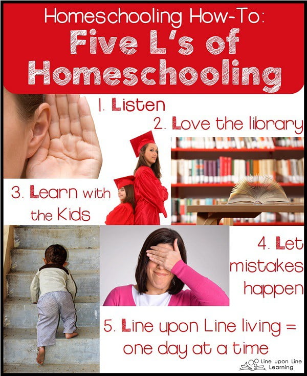 5ls of homeschooling