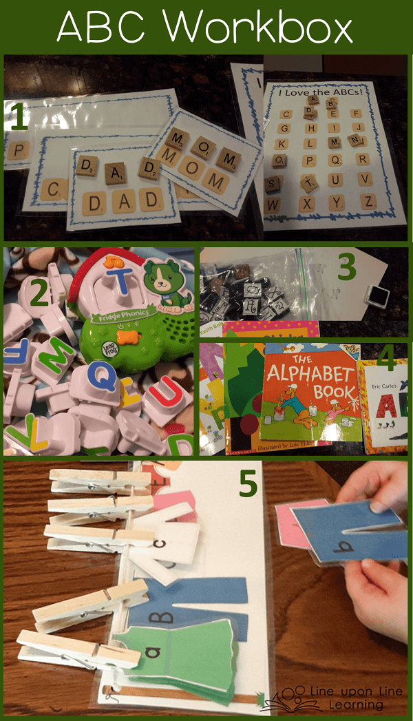 ABCs Busy Box Ideas – Line upon Line Learning
