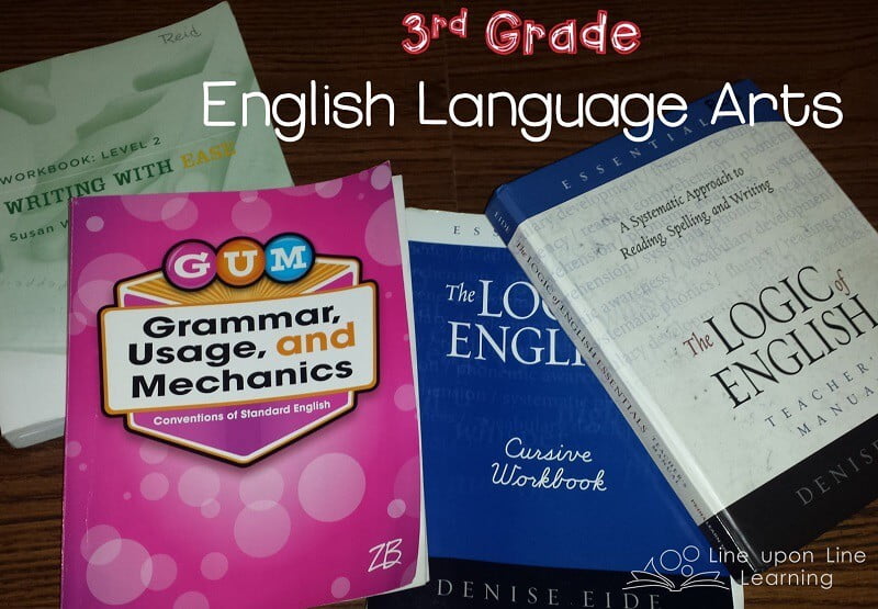 Third Grade Language Arts Homeschool