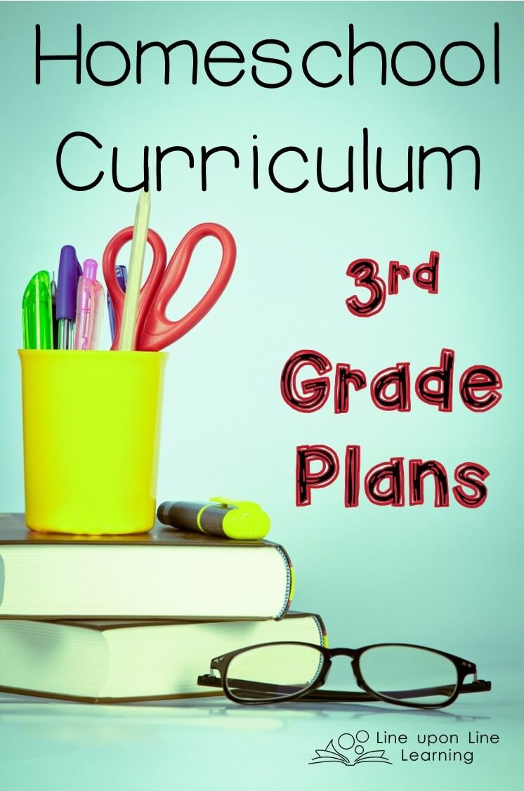 Homeschool Curriculum 3rd Grade Plans