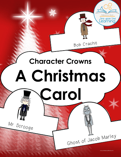 christmas carol character crowns COVER