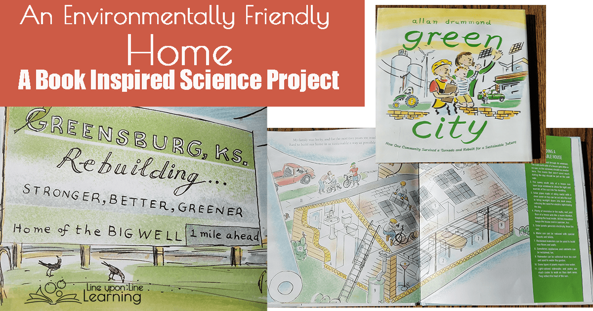 We were inspired by the picture book Green City to make our home more environmentally friendly! See the free checklist on this post to do the same in your home.