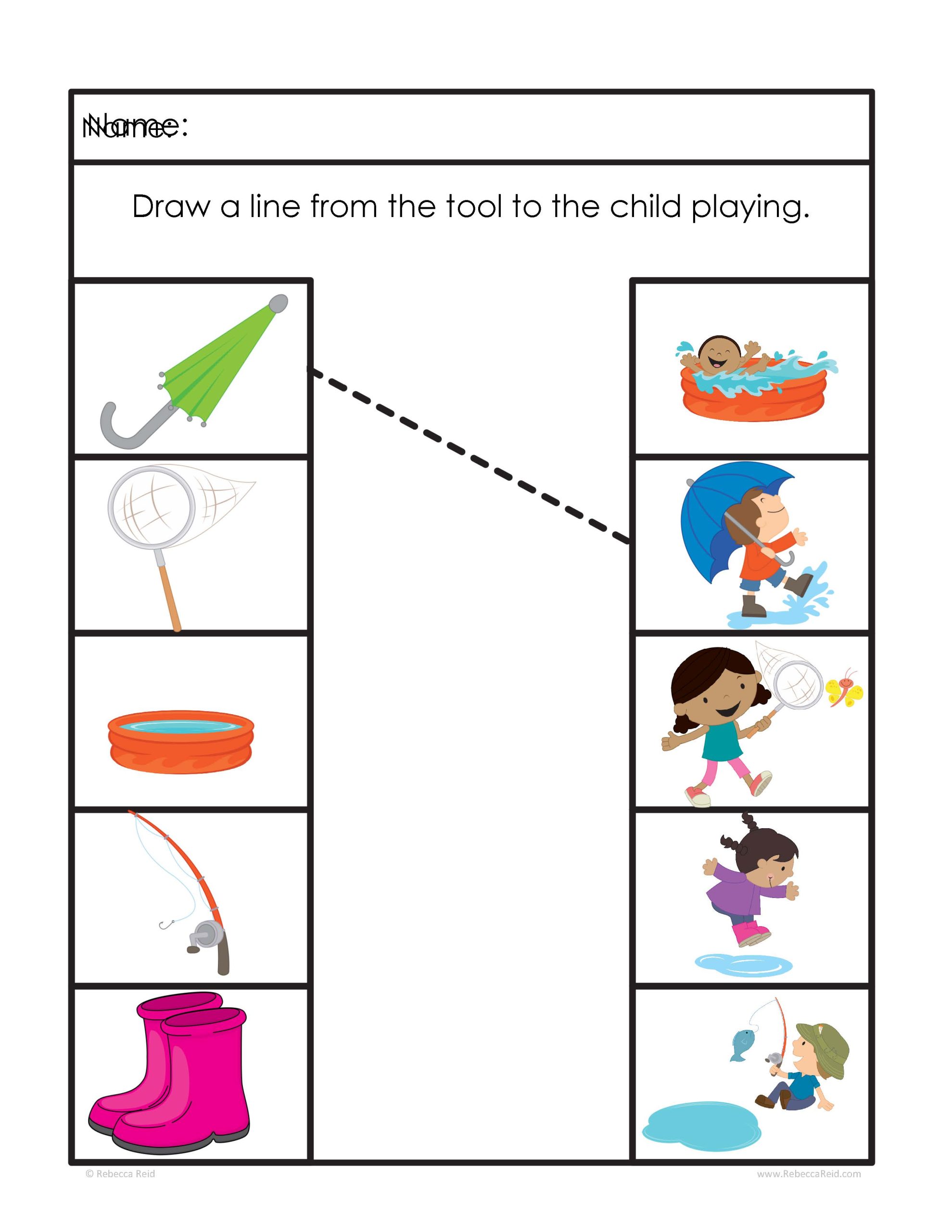 PreK Fun Spring and Summer Fine Motor and Imagination Activities - Image 7